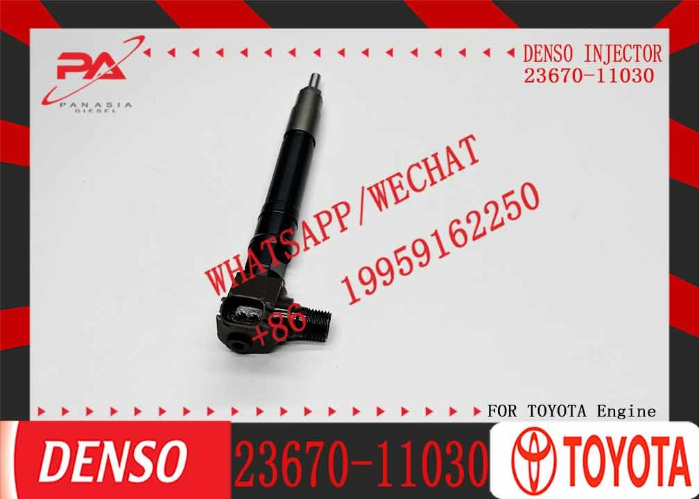Diesel Fuel Injetor 23670-0E030 23670-11030 for Hilux 2.8 2016 Reman