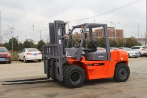 Wholesale 8000kg Rated Capacity Diesel Powered Forklift 3600 * 2450 * 1995mm ISO9001 from china suppliers