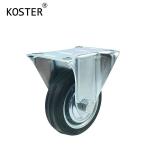 90mm/103mm/128mm/155mm Ball Bearing Rubber Furniture Trolley Caster for