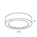 6W 10W 15W 18W ultra-thin surface Downlight for Hotel cabinet residential