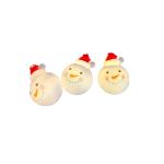 Christmas Santa String Lights Battery Operated Decorations for Xmas Warm White