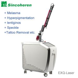 Wholesale Q Switch ND YAG Laser System , FDA Approved Tattoo Removal Machine from china suppliers