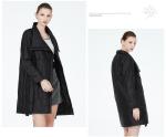Effortless Sophistication Woman Demiseason Coat Women Casual Coat Without Hooded
