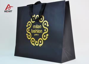 Wholesale Cotton Ribbon Personalized Wine Bags Paper Material , Custom Business Shopping Bags from china suppliers