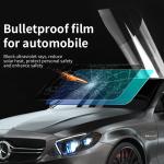 High Quality Bulletproof Safety window Film Protection Glass Anti Bullet Tint