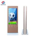 Floor Standing 49 Inch Outdoor LCD Digital Signage For Bus Station