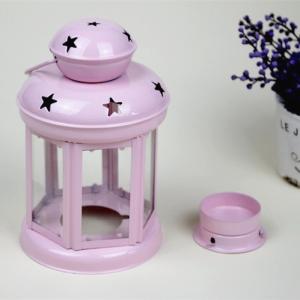 Wholesale Portable Metal Hanging Lantern Iron Art Star Candle Lamp for Festival/Christmas Decoration from china suppliers