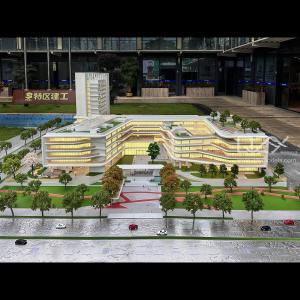 Wholesale 1/60 Metal Miniature Architectural Models House BASIS International School from china suppliers