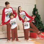 Family Matching Children'S Outfit Sets Christmas Family Homewear