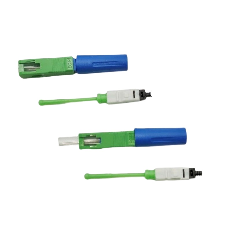 SC APC/UPC Hotmelt Quick Connectors FTTH/FTTX Fiber Optic Equipment for Fast Connection