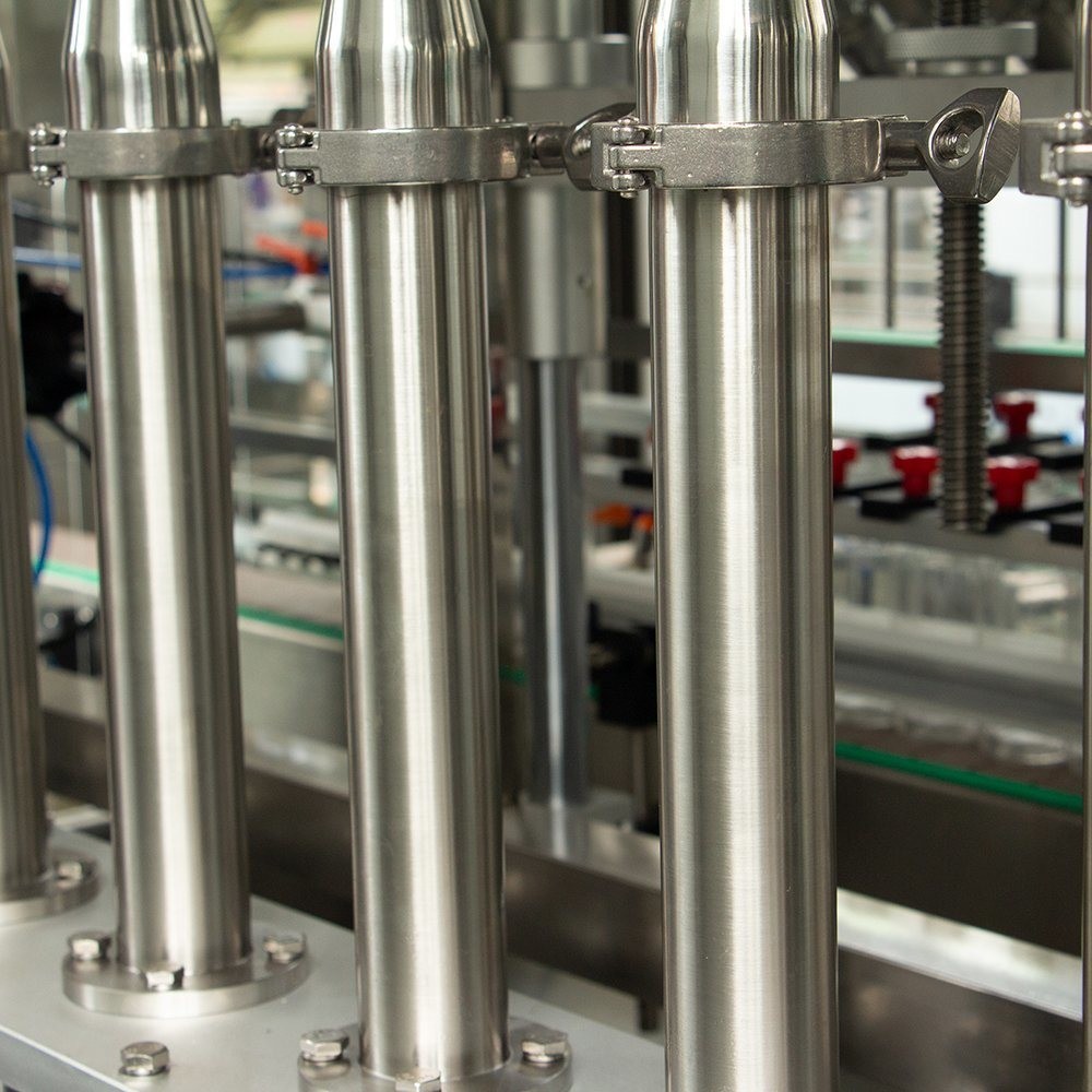 Automatic Piston Pump 50ml-5000ml Quantitative Ghee Filling Machine For Plastic Pet Bottle