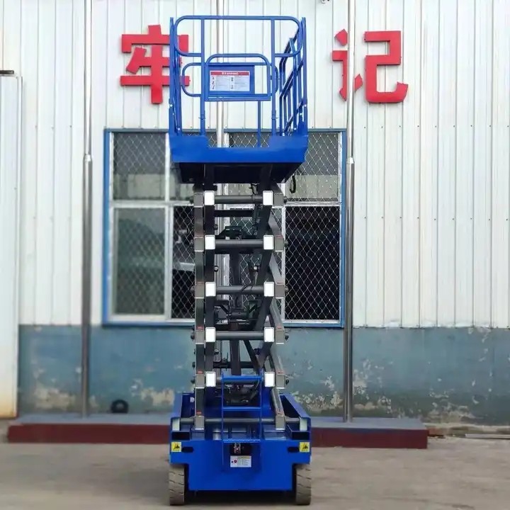300Kg 1T 2T Capacity Lifting Work Platform Rough Terrain Scissor Lift