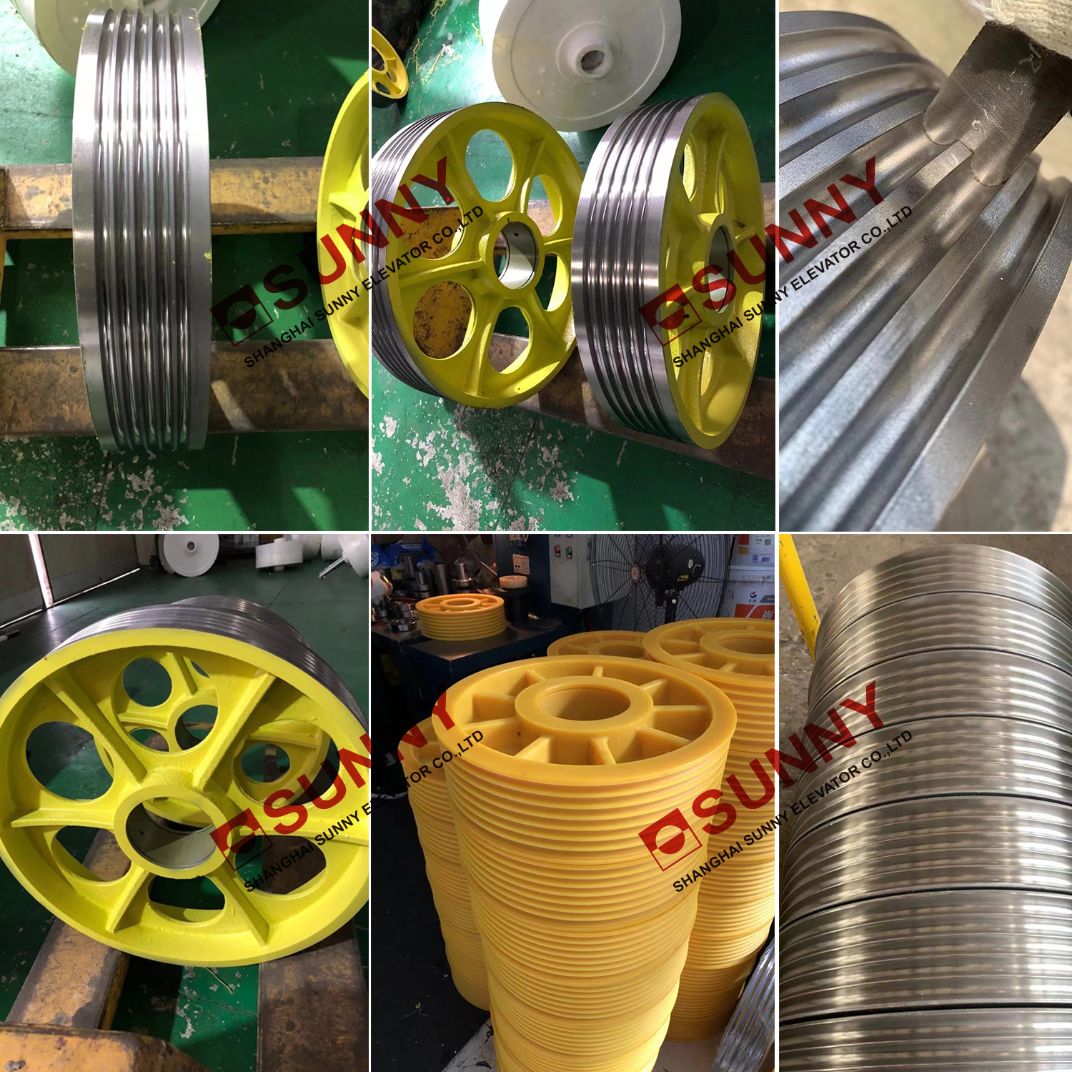 Lift Motor / Gearless Elevator Traction Machine With Load 408 - 1000 KG