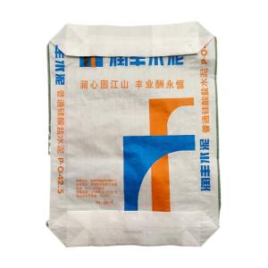 Wholesale Hot Sale 25KG 40KG 50KG Ad Star Bags PP Block Bottom Bag Cement Valve Bags Cement Sack from china suppliers