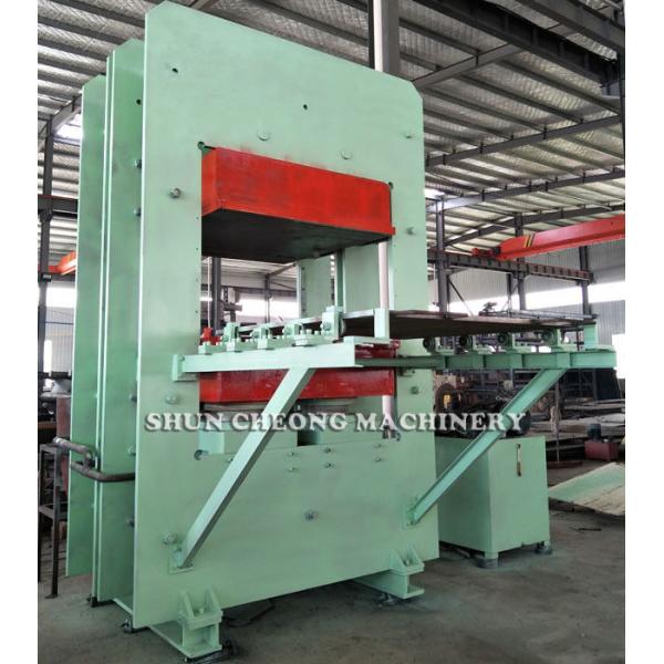 1500x1500 Mechanical Push Pull Rubber Vulcanizing Press Machine 800T