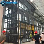 10m High 500kg-20000kg Industrial Goods Lift 2 Storey Hydraulic Cargo Elevator