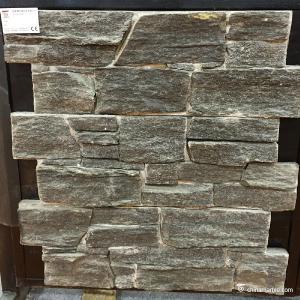 Wholesale Natural stone High Strength Mesh Backed Stone Cement Back Ledge Stone Heat Resistance from china suppliers
