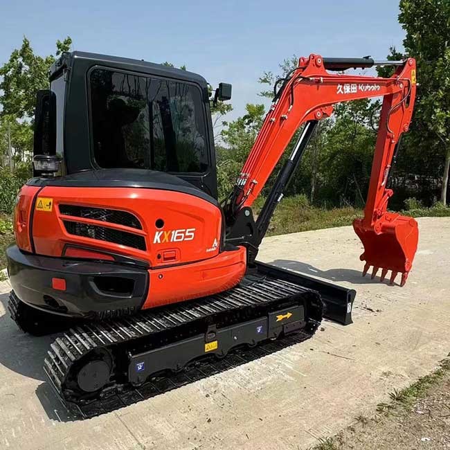Kubota KX165-5 Crawler Excavator 0.55tons Original Compact Compact Used Excavator