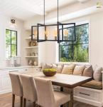 Fashionable LED Modern Pendant Light Iron Wood Material