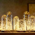 100m Twinkling Outdoor Patio String Lights Golden PVC Rubber Cable Type