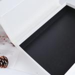 Gold Hot Stamping Logo Rectangle Candy Drawer Wedding Favor Box for Chocolate