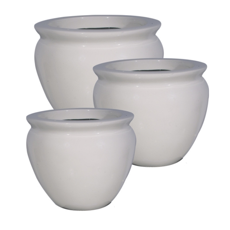 Large Fiberglass Flower Planters Indoor Resin Outdoor Pots Customized