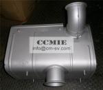 Auto Air Conditioning Parts Shacman Truck PartsMuffler DZ91259540009