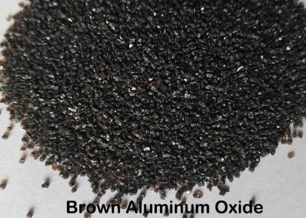 Wear Resistant Grit Aluminum Oxide , Artificial Corundum Sand Blast Media Anti