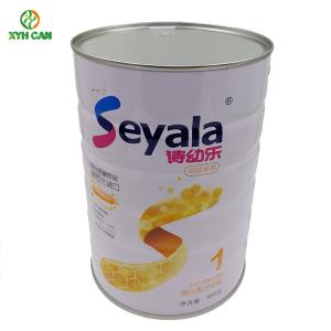Wholesale Milk Powder Tin Cans 500g-1000g Capacity Custom Printed Milk Powder Food Metal Tin Cans Food Safety from china suppliers