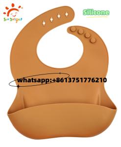 Wholesale Baby Bib-Baby Bib Manufacture Silicone Bib from china suppliers