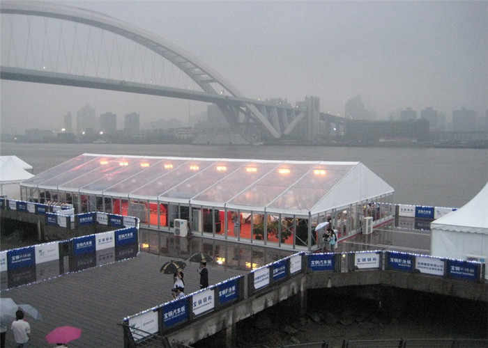 Standard Size Clear Tent For Governmental Party Events, Commercial Wedding Canopy