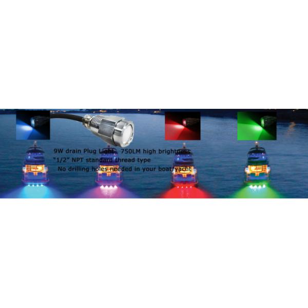 RGB LED 36W high power boat underwater led light led boat light led marine light