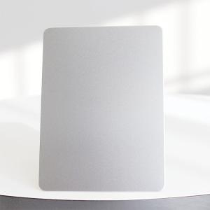 Wholesale 1219mm Decorative Stainless Steel Sheet White Color BeadBlasted Finish Inox Plate 4*8FT from china suppliers