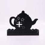 Home Decoration Metal Napkin Holder Teapot Design Tissue Holder Eco - Friendly