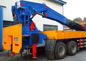 China 25-80 Tons Truck Mounted Crane 8X4 LHD , Truck Mounted Lifting Equipment on sale