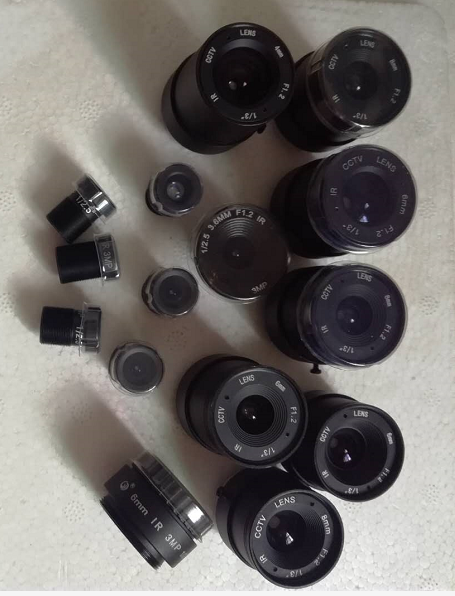 1/2.5" 3.0Megpixel M12 MTV 2.8mm 3MP HD CCTV Camera Lens IR HD Security Camera Lens Fixed Iris