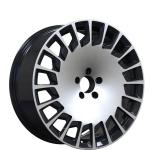 PCB 112mm Mercedes Benz Replica Wheels 20x8.5 20x9.5 Inch Black Machined Surface