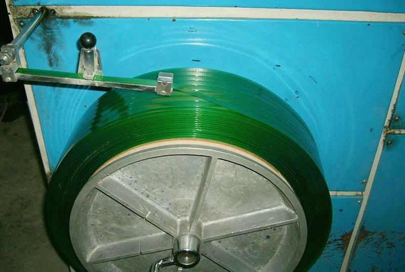 Single Screw Strapping Band Machine , One Out of Two PET Strap Band Making Machine