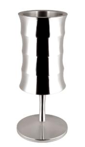 Wholesale Bamboo Stainless steel ice bucket SHKT-4019,metal ice bucket from china suppliers