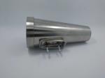 Funeral Tombstone Decoration Vase Stainless Steel Jardiniere For Tombstone