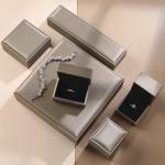 Luxury Pu Leather Gift Box Earring Bracelet Necklace Ring Packaging