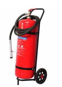 Wholesale Wheeled ABC Dry Chemical Powder Fire Extinguisher 25kg Reliable For Garages from china suppliers