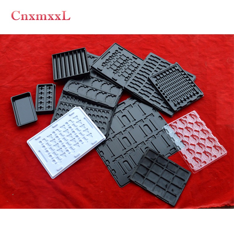 Anti Static EPE Plastic Blister Packaging 80mm Electronic Component Trays