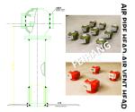AIR PIPE HEADFOR OIL TANK PONTOON BODY CAST IRON INTERNAL PARTS STAINLESS STEEL