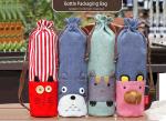 2019 Hot-Selling BPA FREE Collapsible cute cartoon sleeve water bottles bags