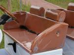 40 Mph Classic NEV 72V Golf Cart 6 Passengers With Curtis 1234 Controller