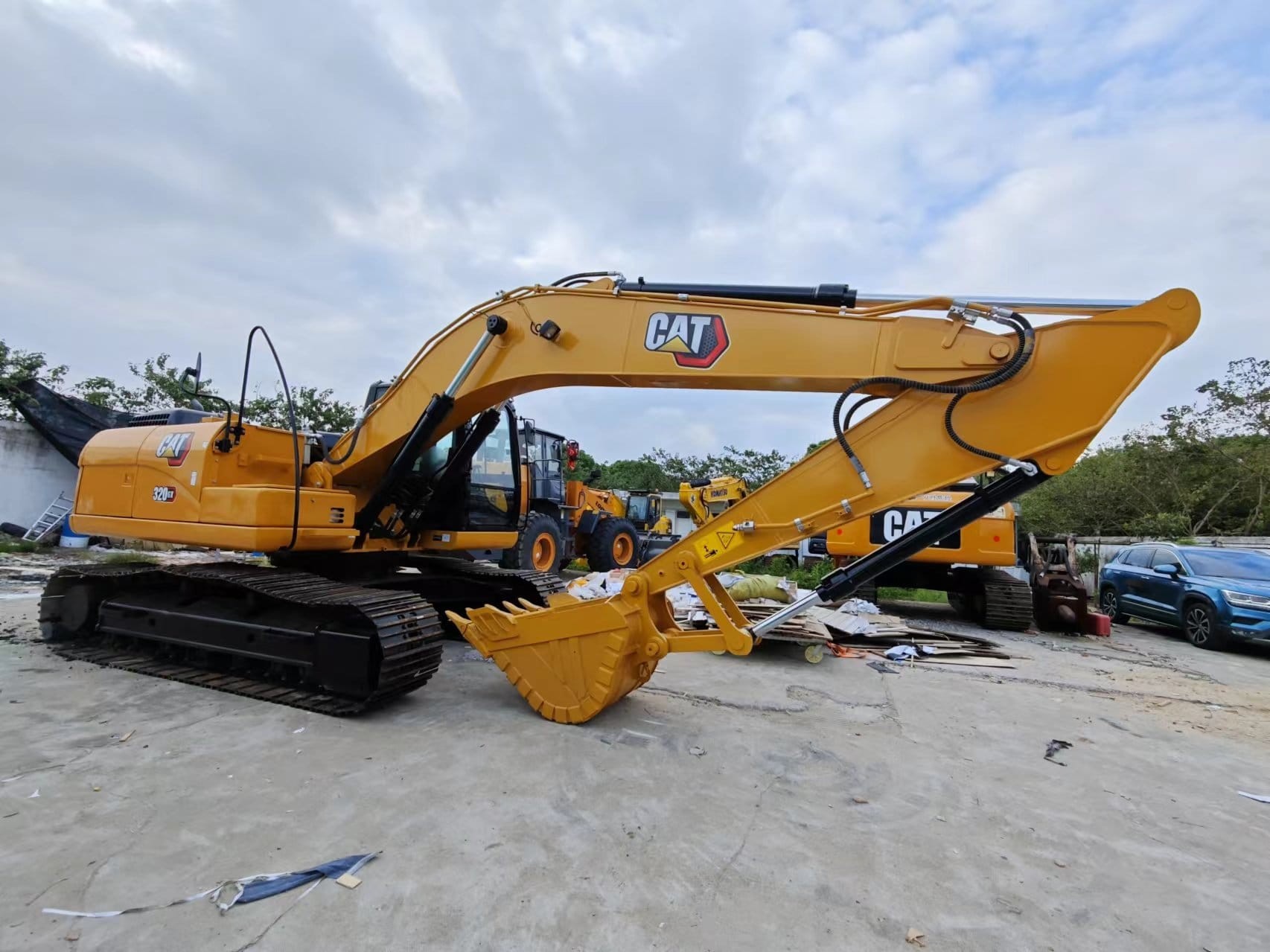 20 Ton Used Excavator Caterpillar Brand Cat 320GX Precise Operation Secondhand Digger