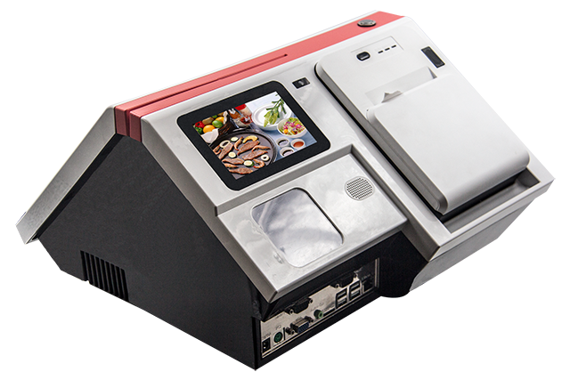 Capacitive Touch Screen Billing System with Thermal Printer and 5" HD Customer Display