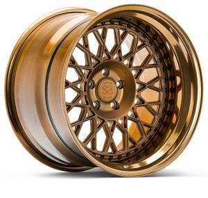 Wholesale Vossen Style 3 Piece Forged Wheels 20inch Polished Bronze For Luxury Car Rims from china suppliers