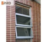 Unique Chain Winder Aluminium Awning Windows For Kitchen / Bedroom Aluminum top